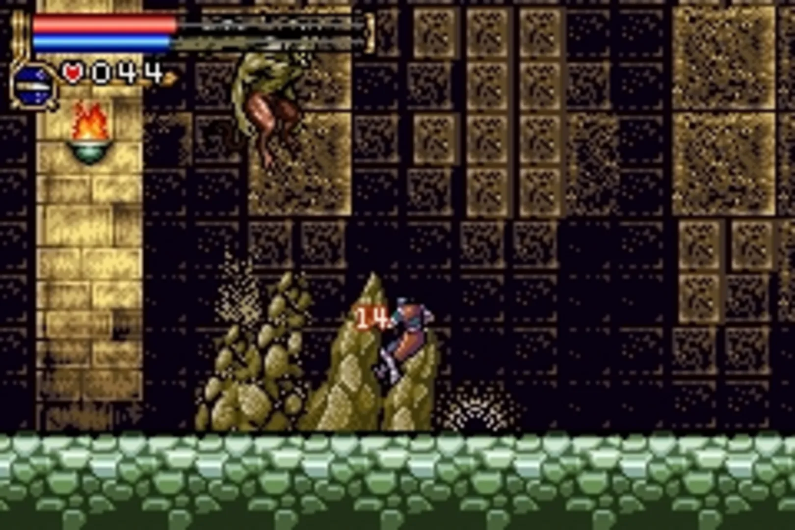 Captura de pantalla - Castlevania: Circle of the Moon