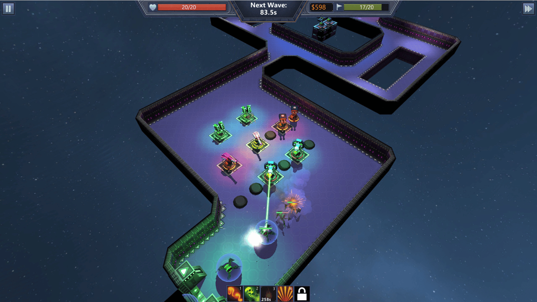 Cyborg Tower Defense screenshot