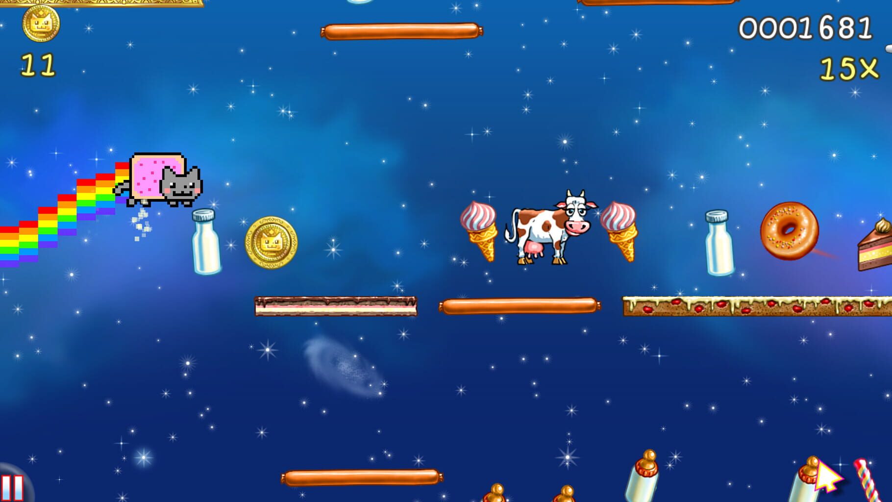 Nyan Cat: Lost In Space screenshot