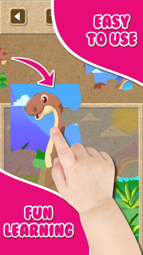 Dinosaur Jigsaw Puzzles - Kids Games for Toddlers - Screenshot