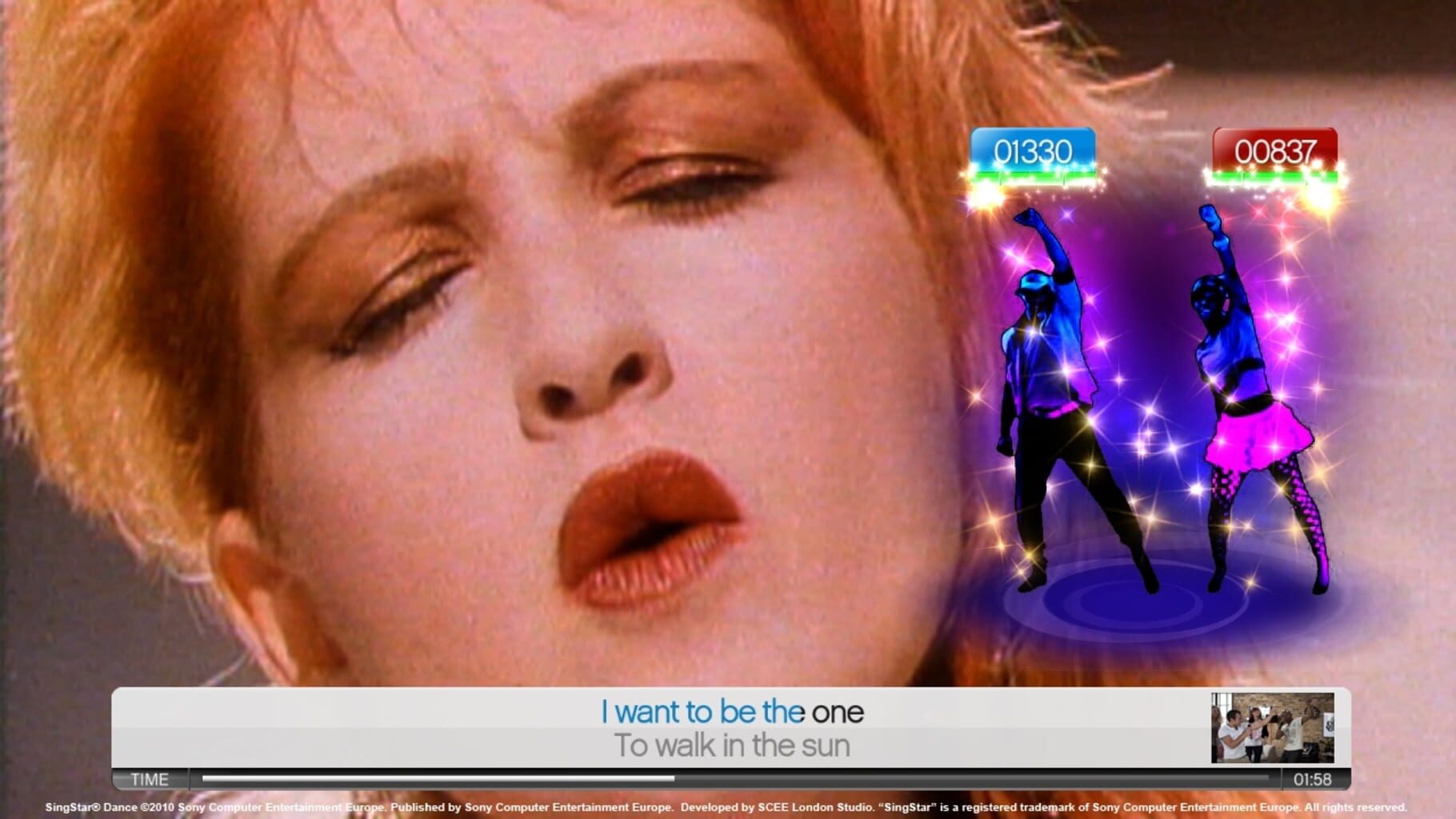 Captura de pantalla - SingStar: Dance