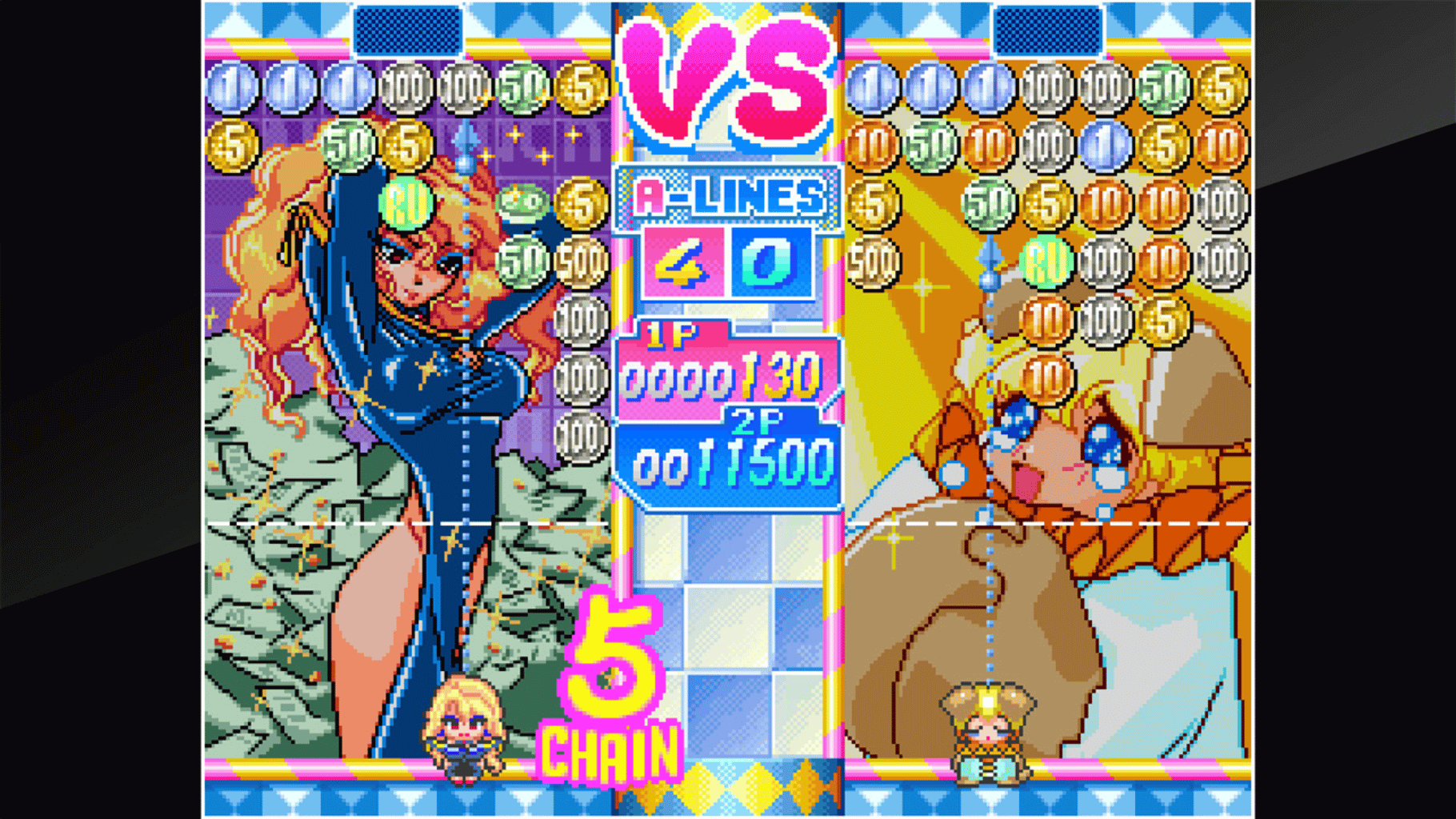 ACA Neo Geo: Money Puzzle Exchanger screenshot