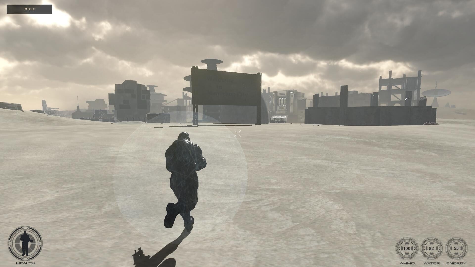 DesertLand 2115 - Screenshot
