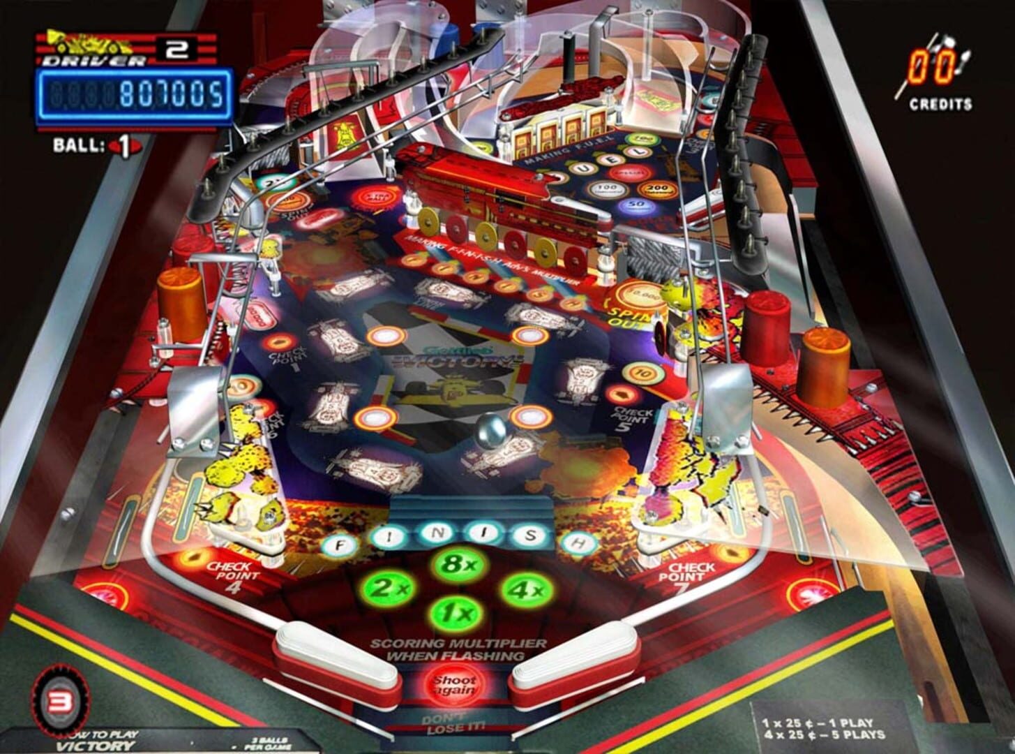 Captura de pantalla - Pinball Hall of Fame: The Gottlieb Collection