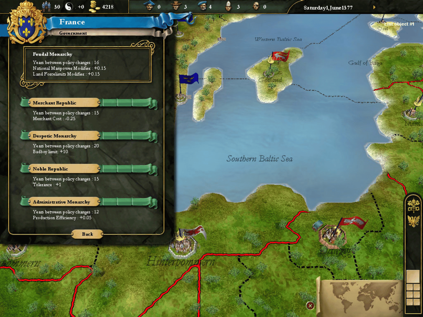 Europa Universalis III screenshot