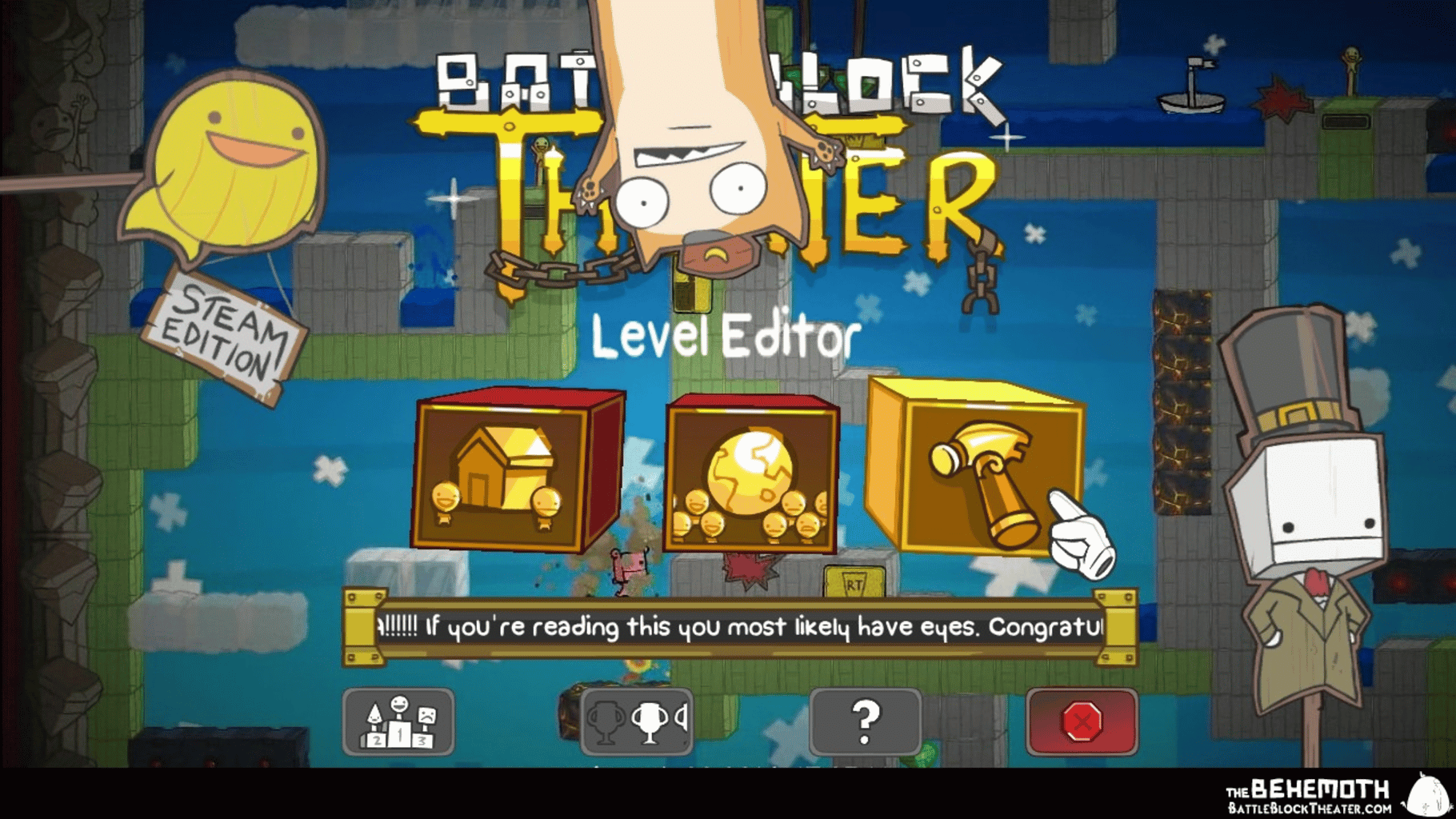 BattleBlock Theater screenshot