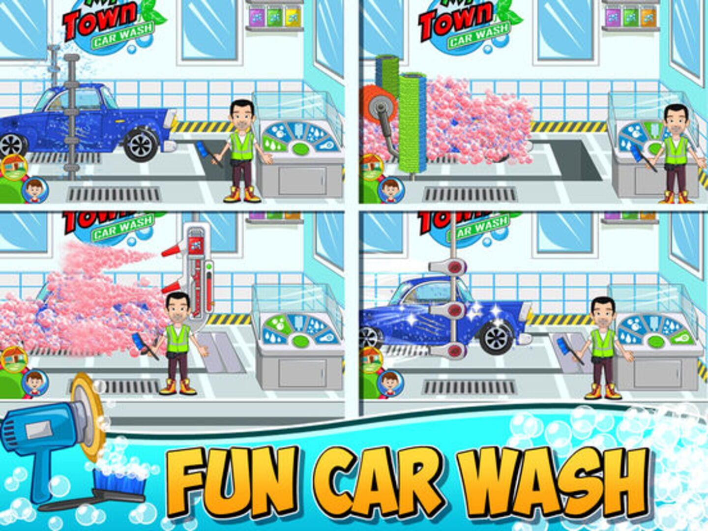 My Town: Car (wash, fix & drive cars) - Screenshot