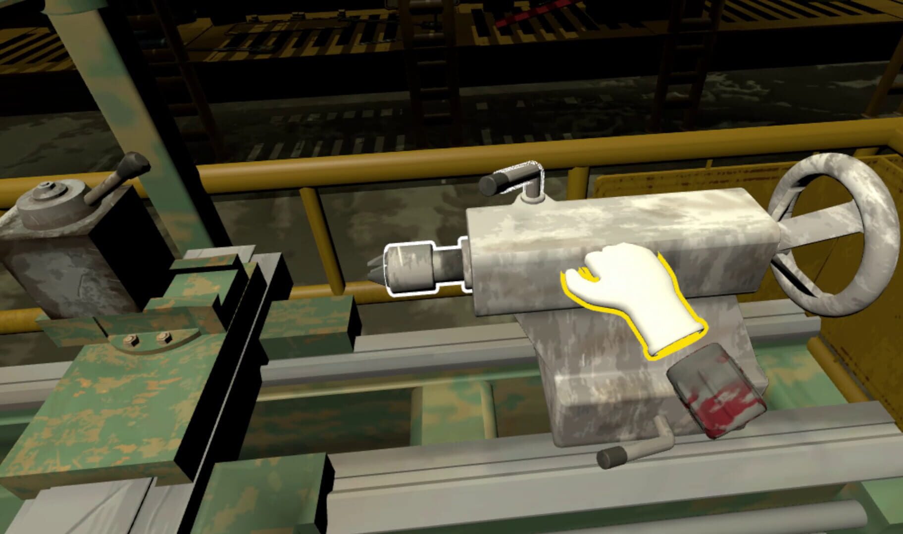 Lathe Safety Simulator - Screenshot
