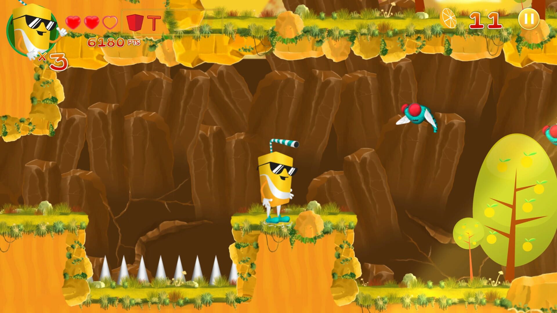 Orange Adventure - Screenshot