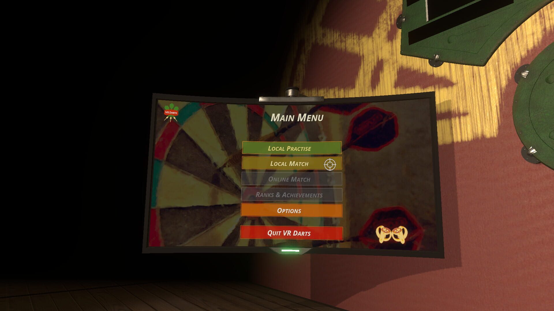 VR Darts - Screenshot