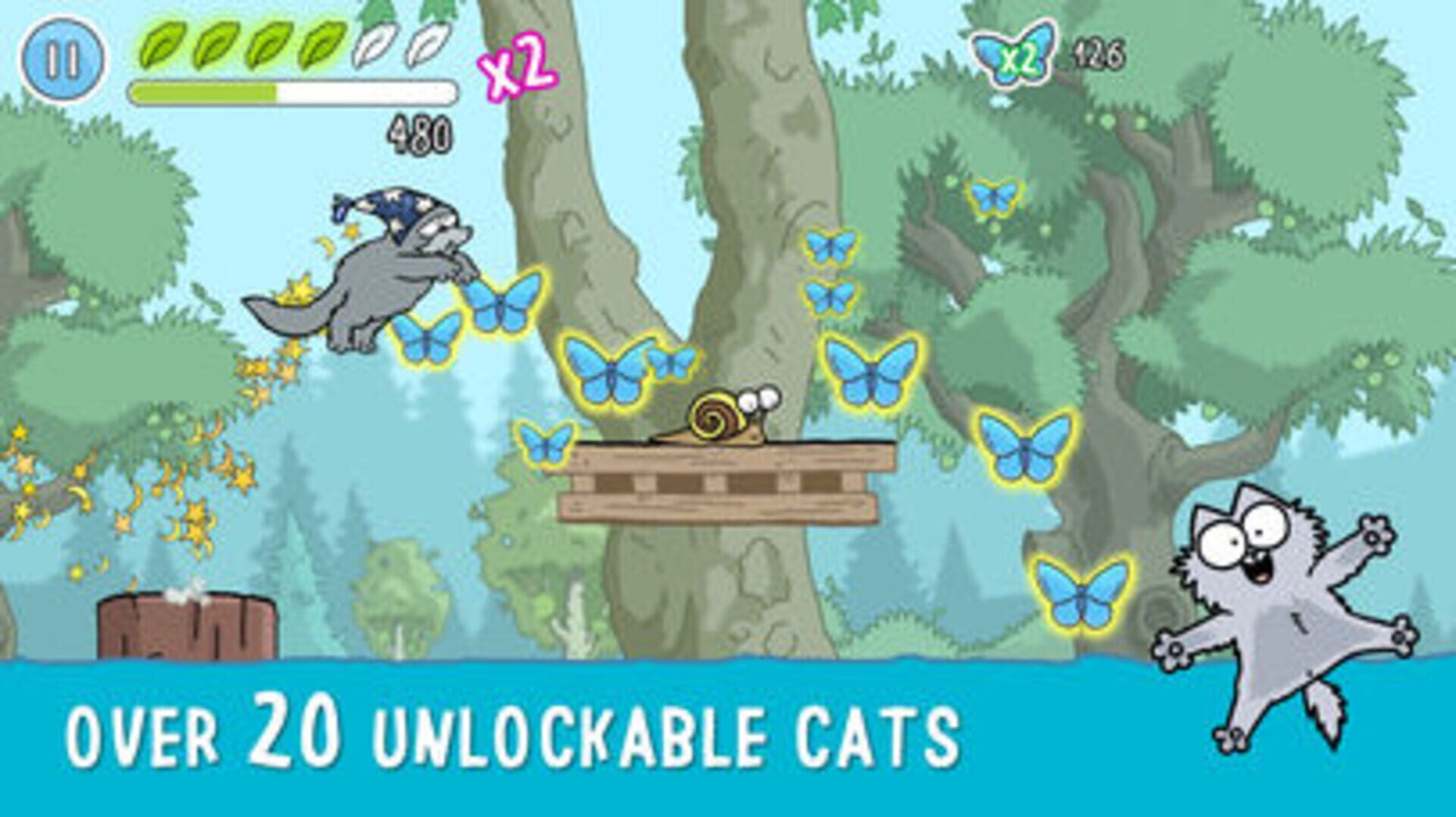 Simon's Cat Dash - Screenshot