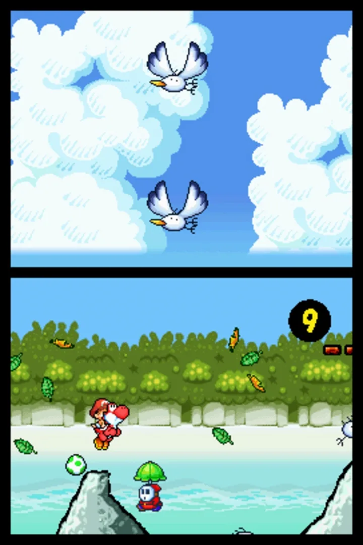 Captura de pantalla - Yoshi's Island DS
