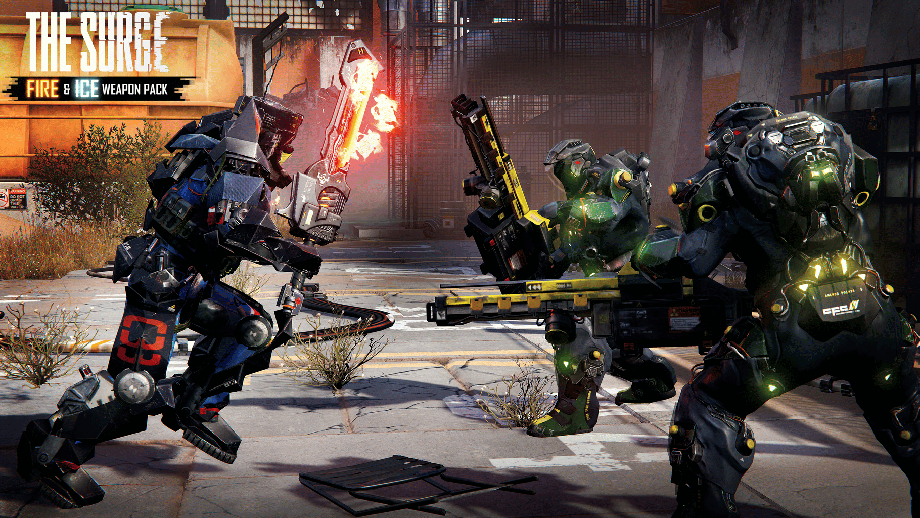 The Surge: Fire & Ice Weapon Pack screenshot