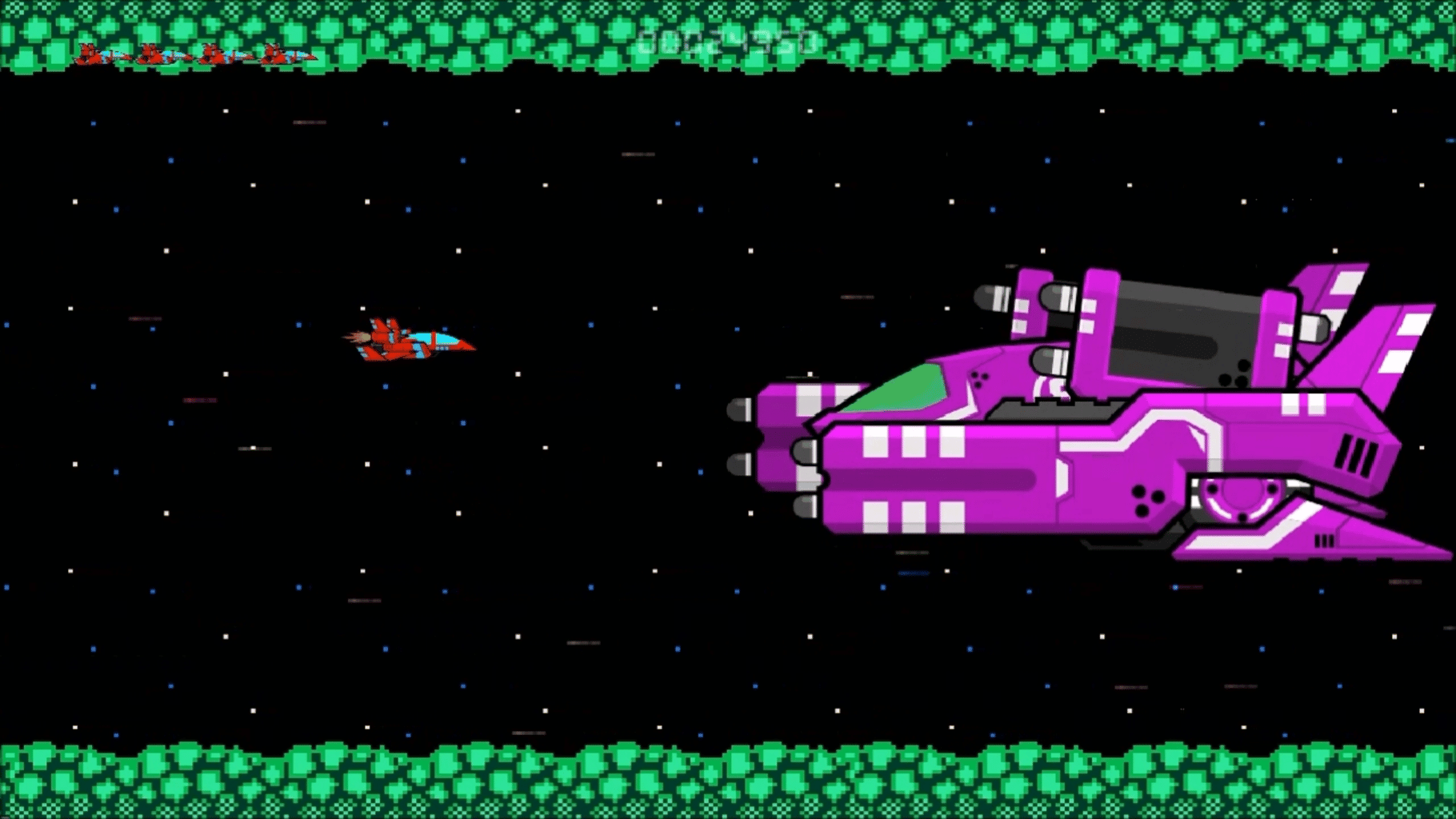 Super Arcade Boy in Defender of Planet Earth screenshot