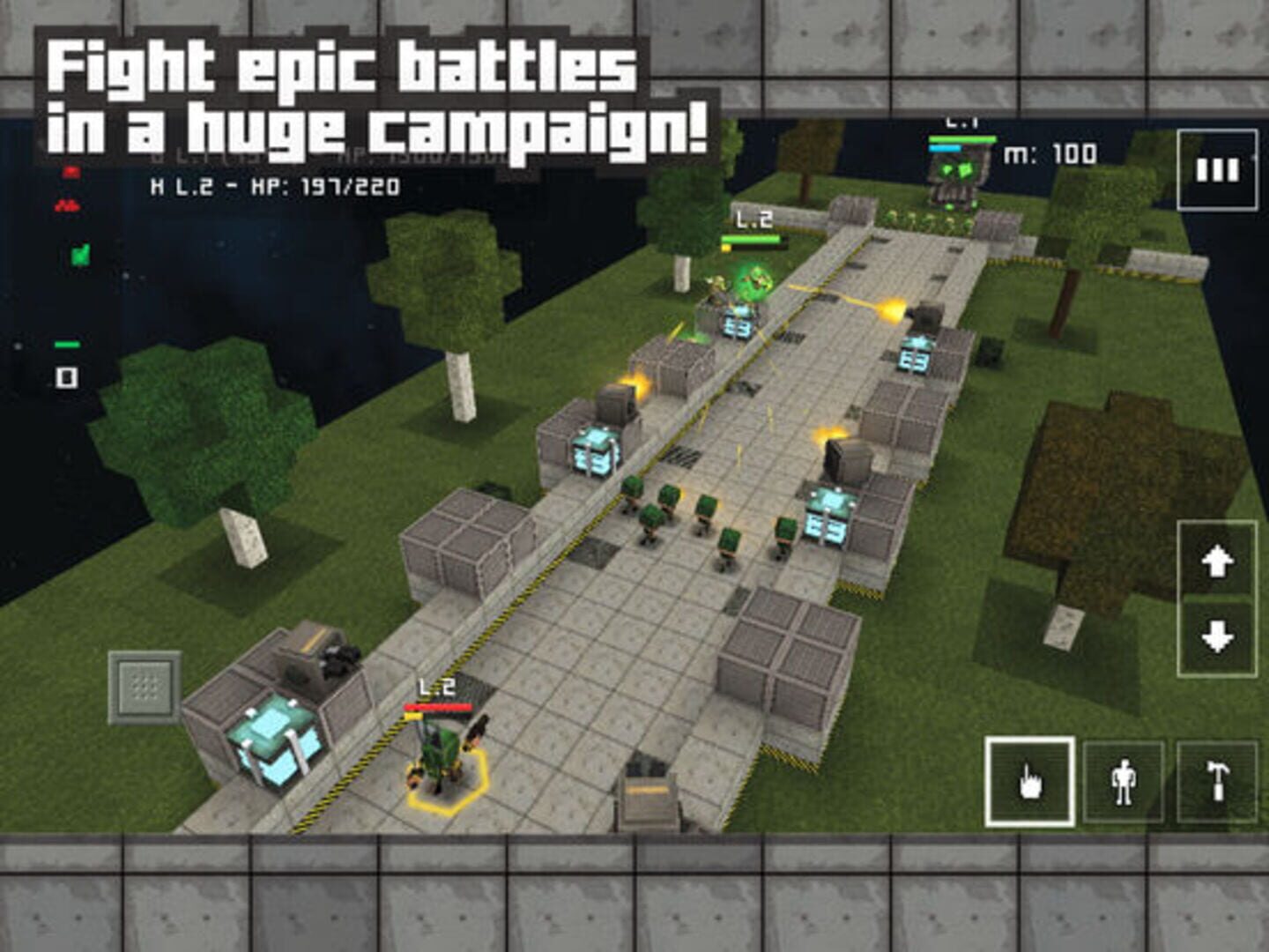 Block Fortress: War - Screenshot