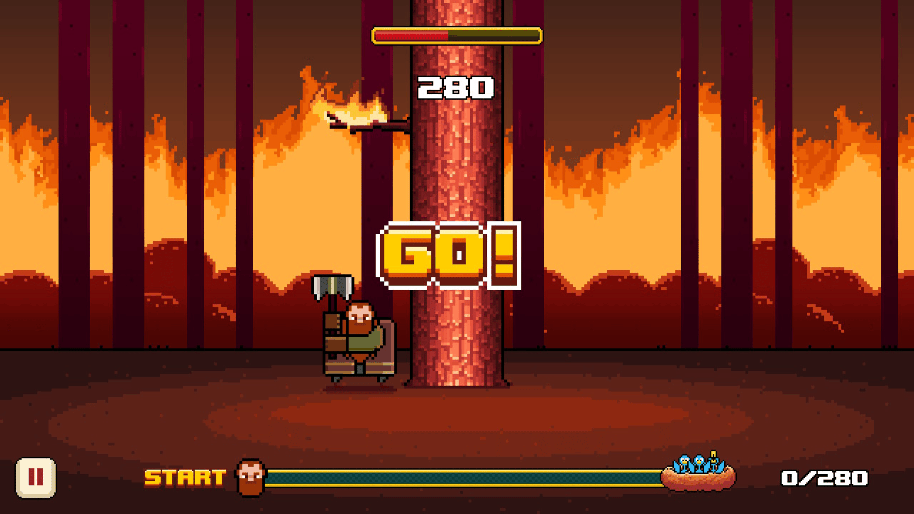 Timberman VS screenshot