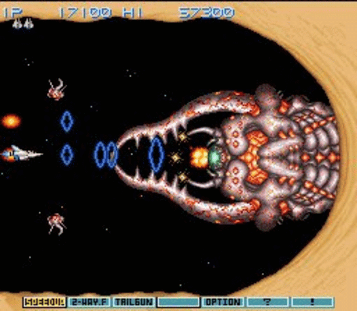 Gradius III screenshot