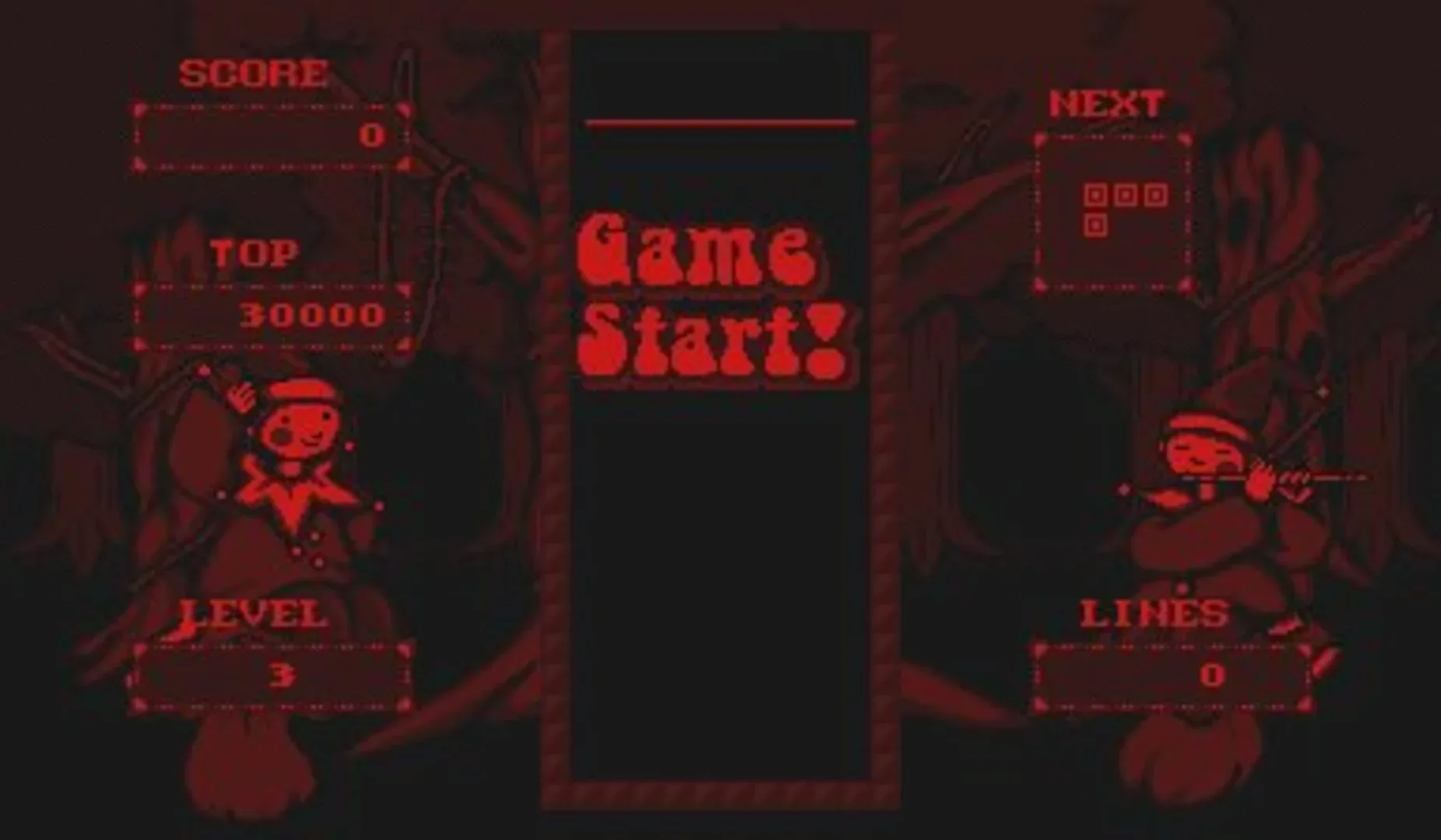 Captura de pantalla - V-Tetris