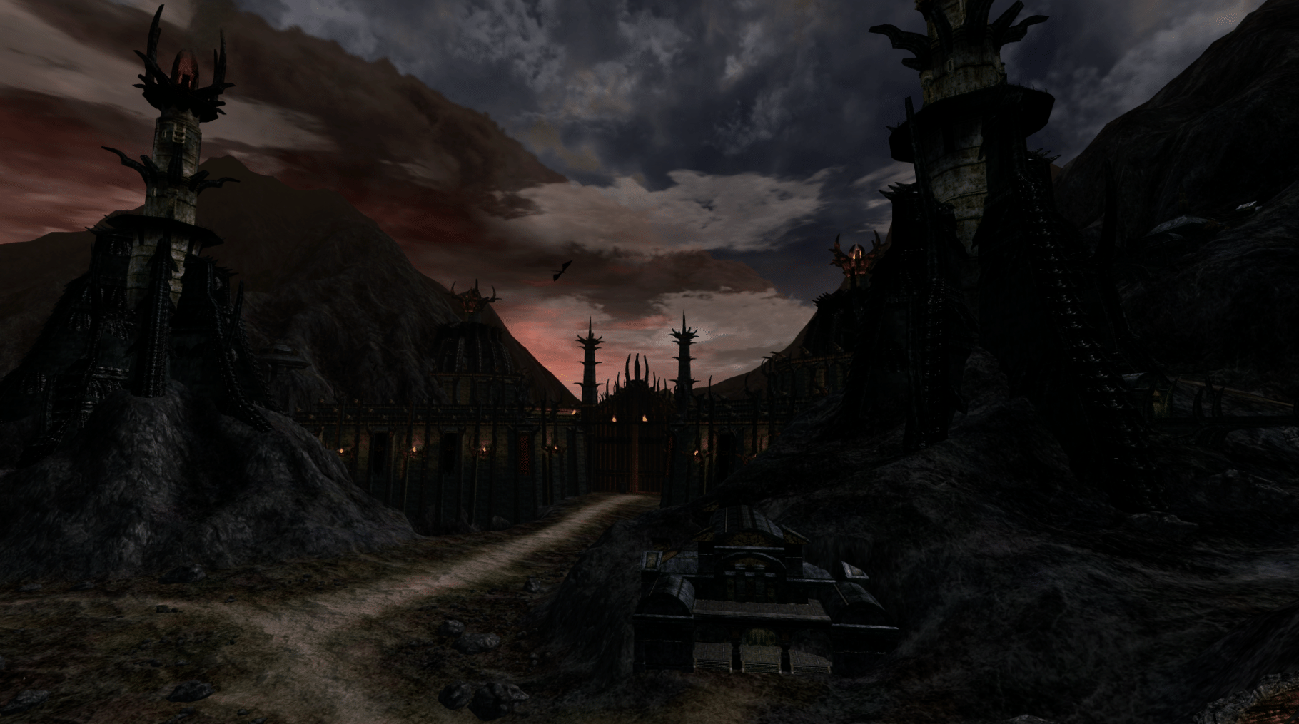 The Lord of The Rings: concept art Mordor | Lord of the rings, Fellowship  of the ring, Shadow of mordor