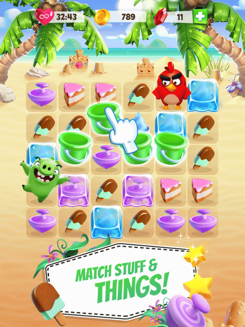 Angry Birds Match screenshot