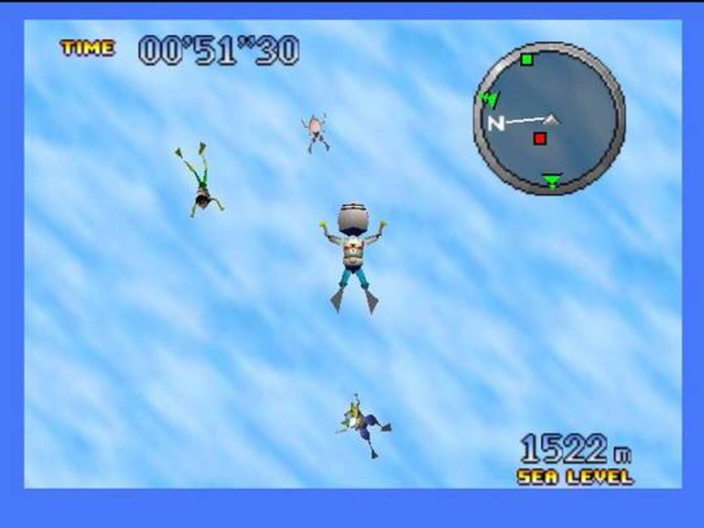 Captura de pantalla - Pilotwings 64