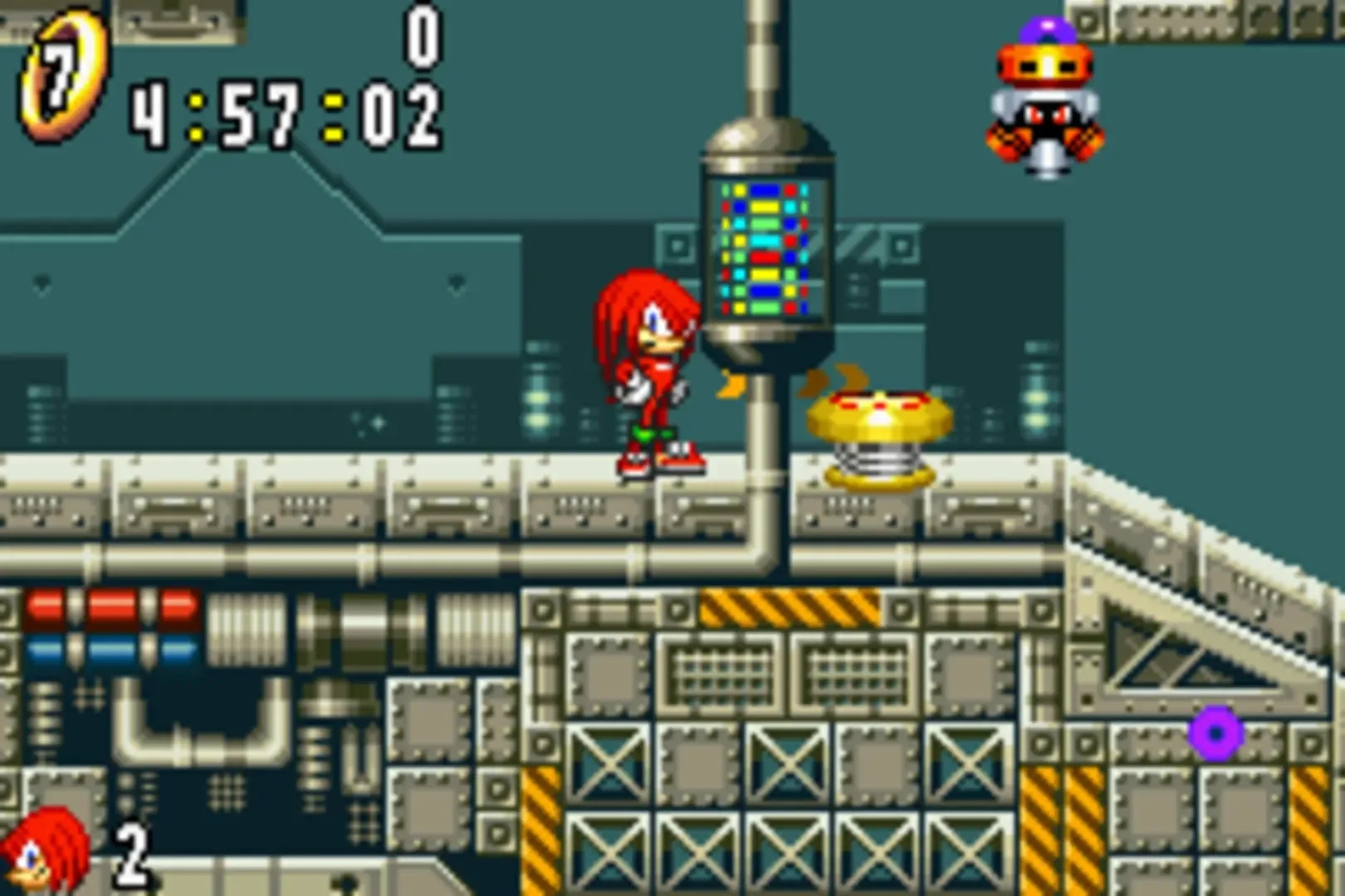 Captura de pantalla - Sonic Advance