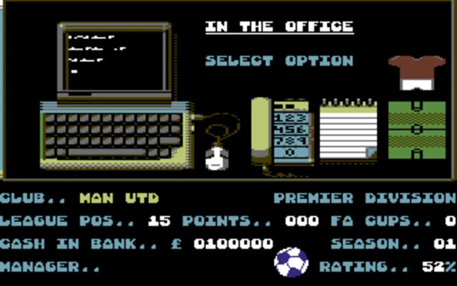 1st Division Manager