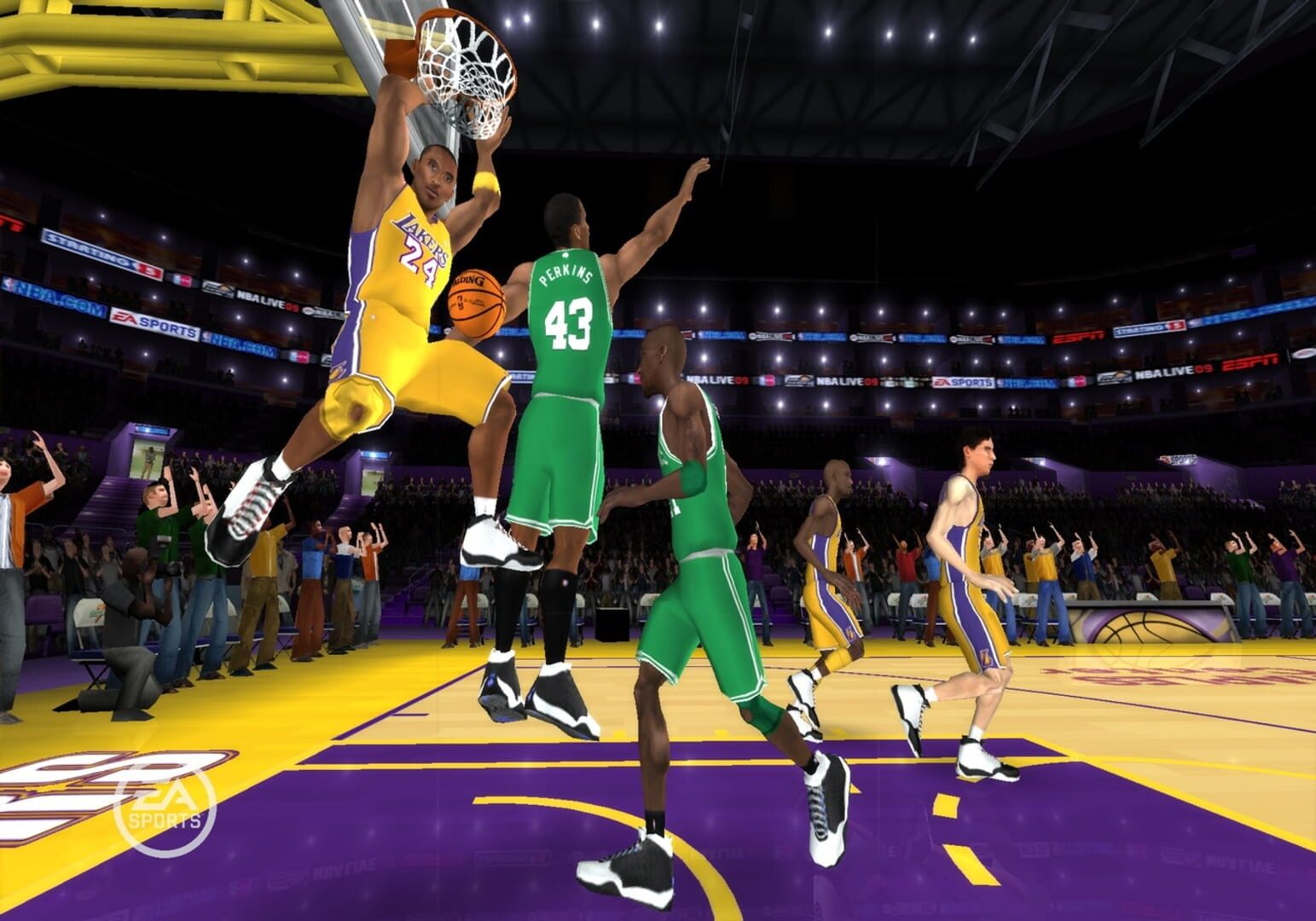 Captura de pantalla - NBA Live 09 All-Play