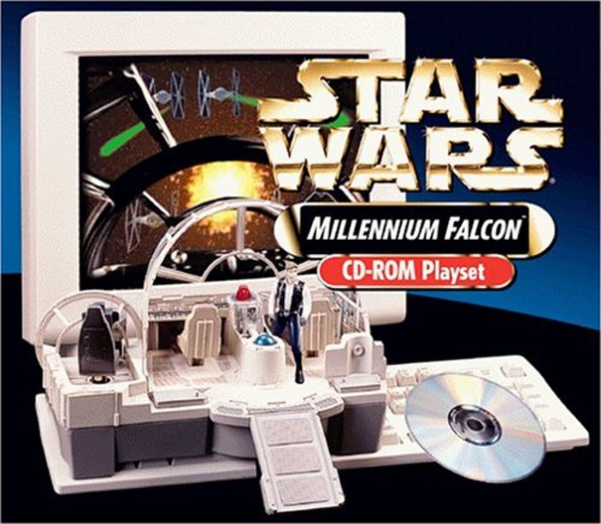 Star Wars: Millennium Falcon CD-ROM Playset (1998)