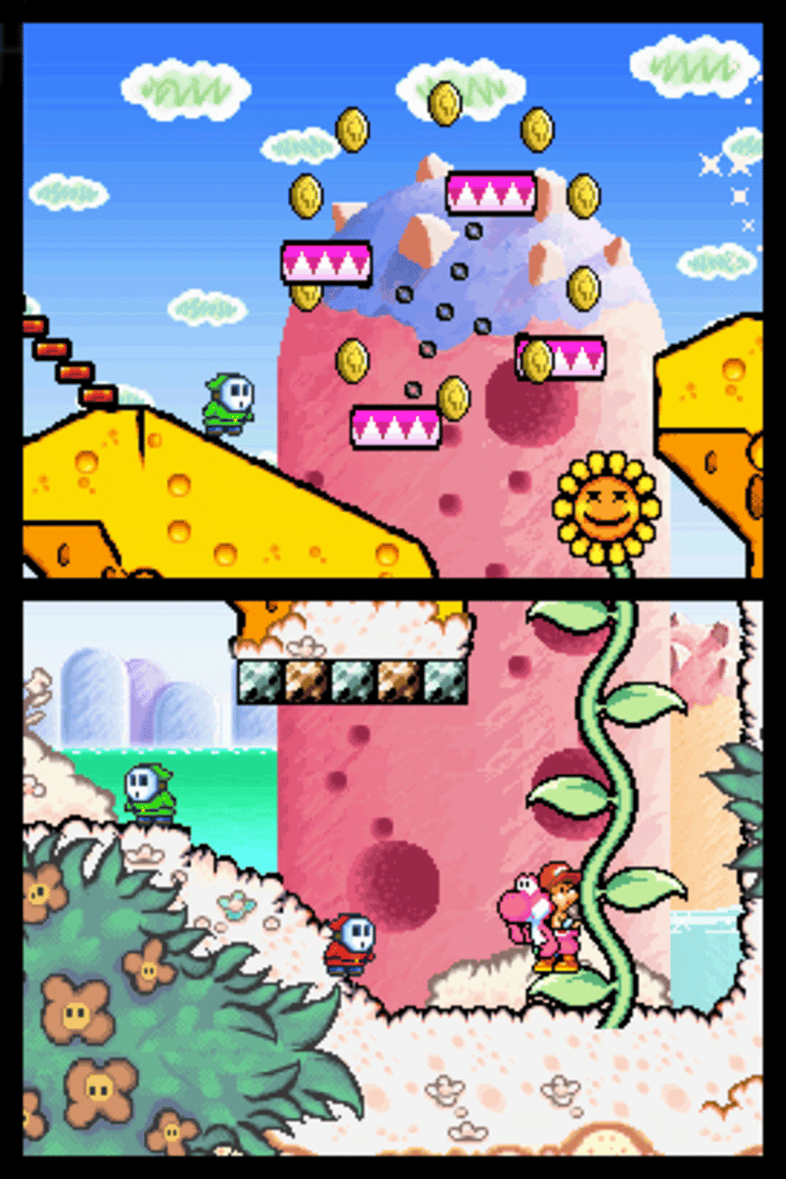 Yoshi's Island DS screenshot