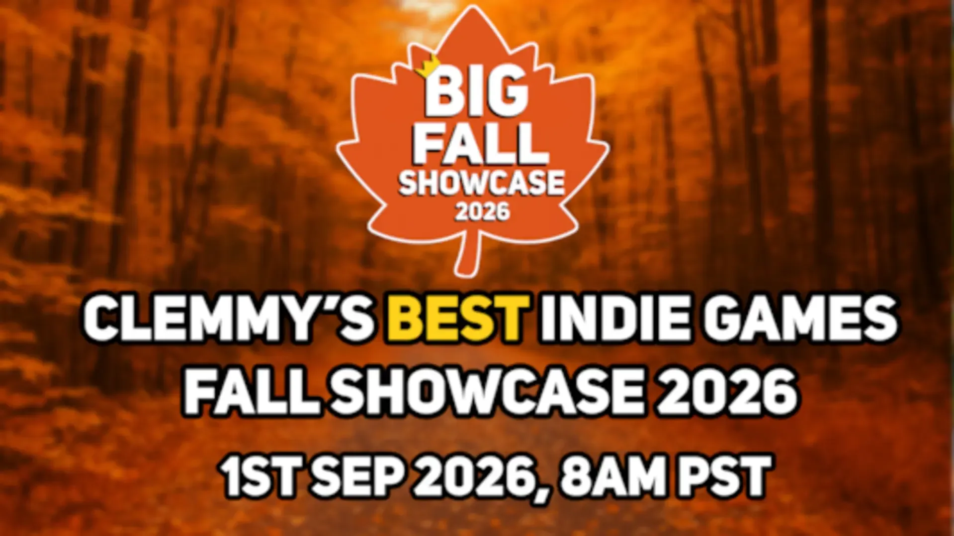 Clemmy's Best Indie Games Fall Showcase 2026