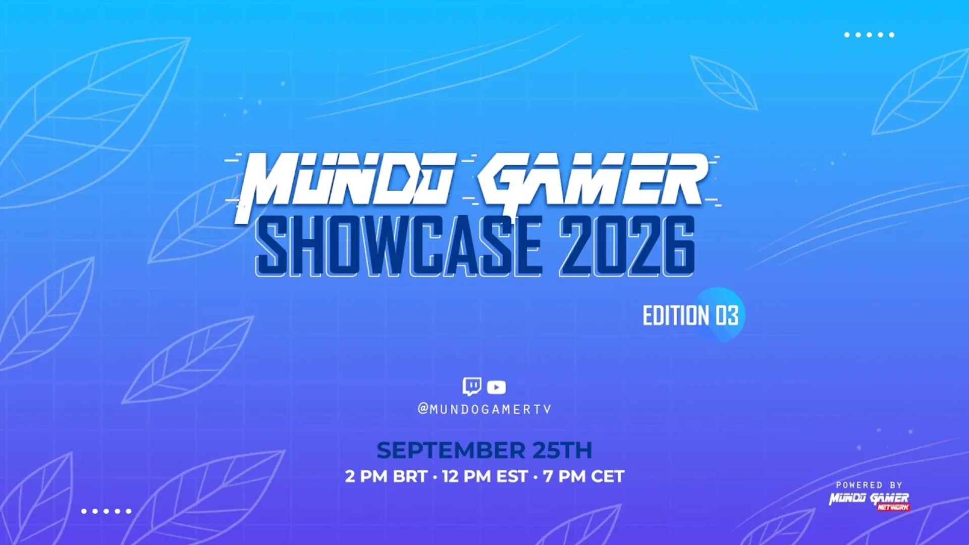 Mundo Gamer Showcase 2026