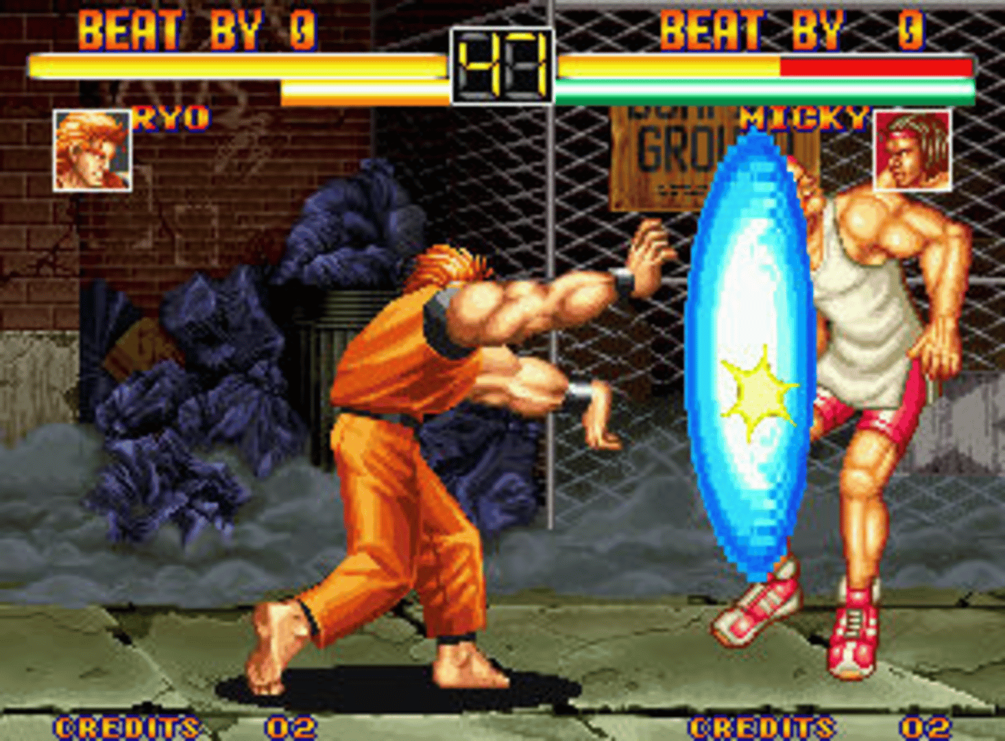 Art of Fighting screenshot