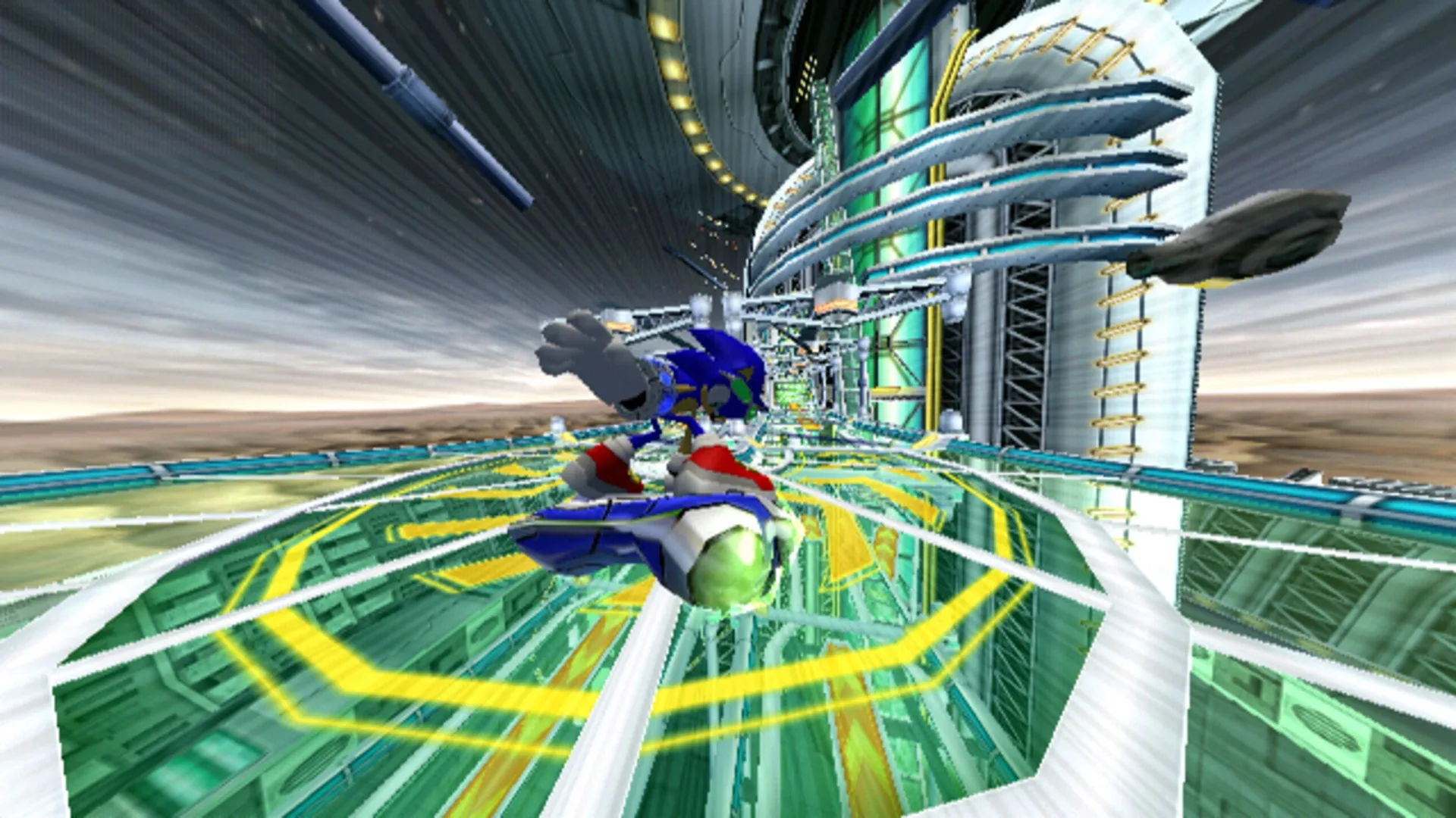 Captura de pantalla - Sonic Riders: Zero Gravity