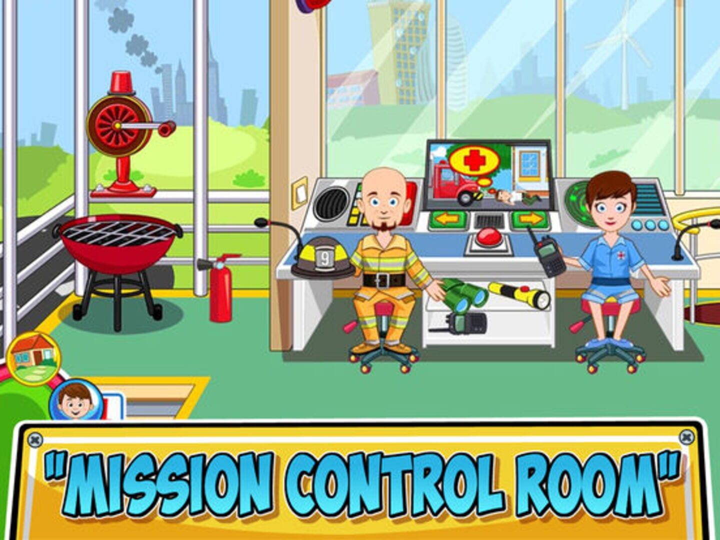 My Town: Fire station Rescue - Screenshot