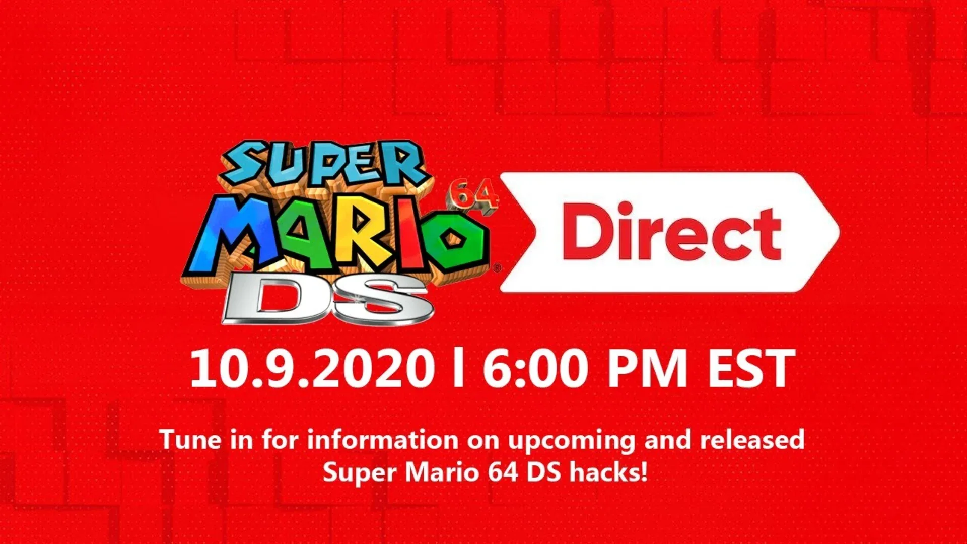 Super Mario 64 DS Hacks Direct