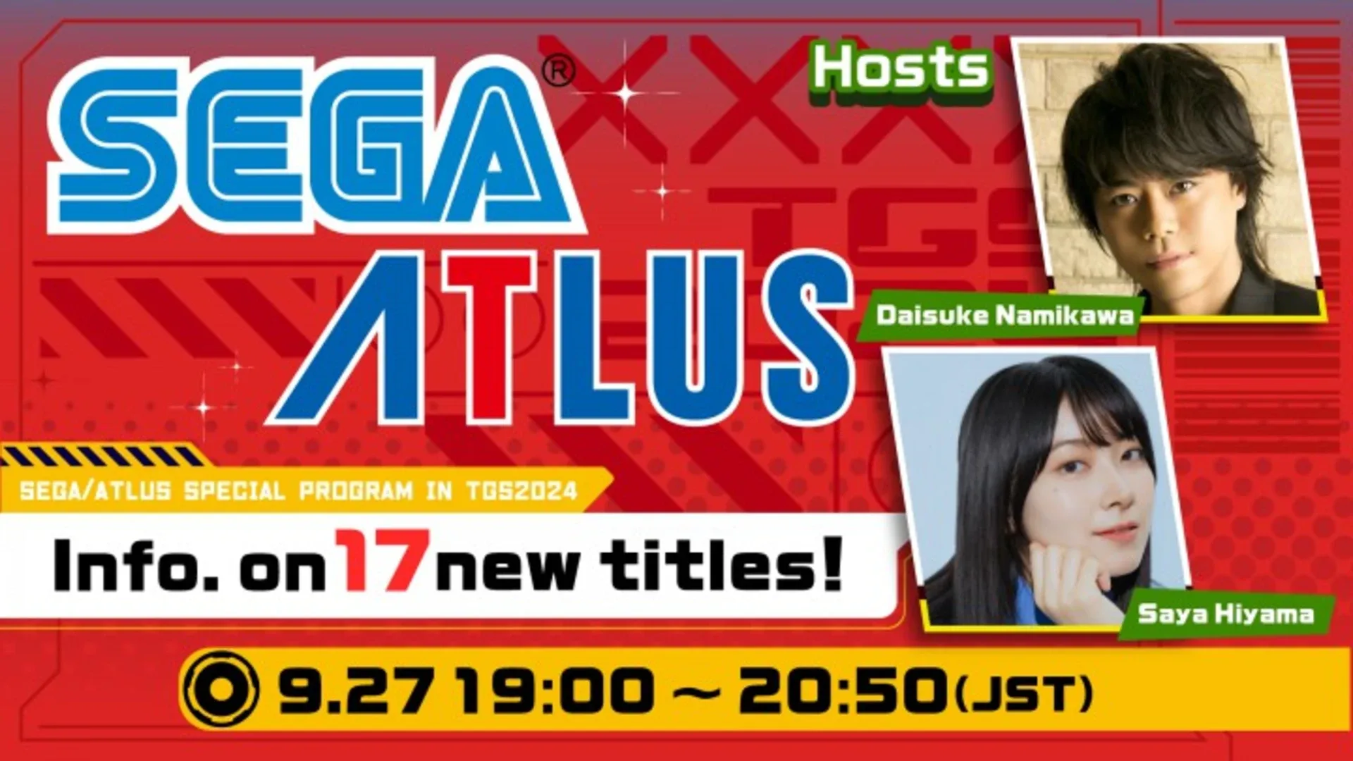 SEGA/ATLUS Special Program: Tokyo Game Show 2024