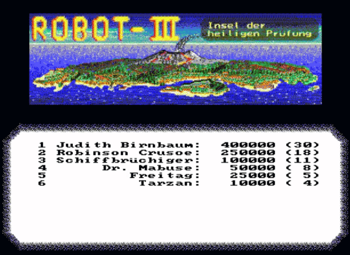 Robot III: Insel der Heiligen Prüfung Cover