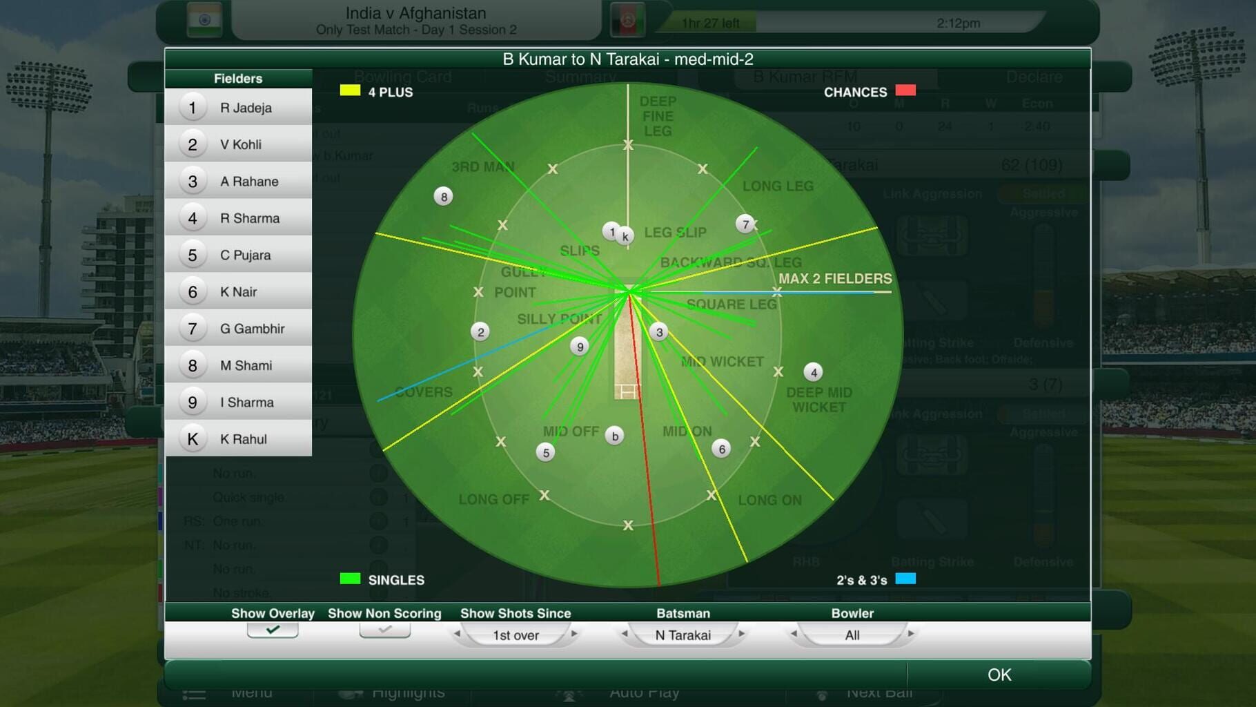 Captura de pantalla - Cricket Captain 2018