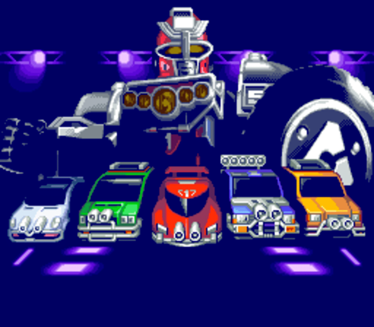 Gekisou Sentai Carranger: Zenkai! Racer Senshi screenshot