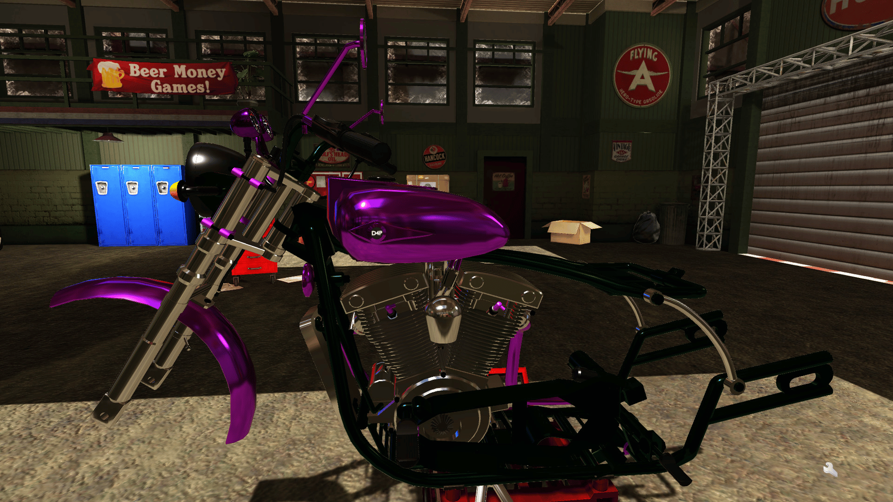 Motorbike Garage Mechanic Simulator screenshot