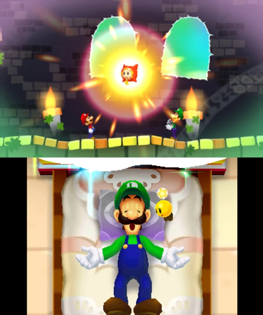 Captura de pantalla - Mario & Luigi: Dream Team