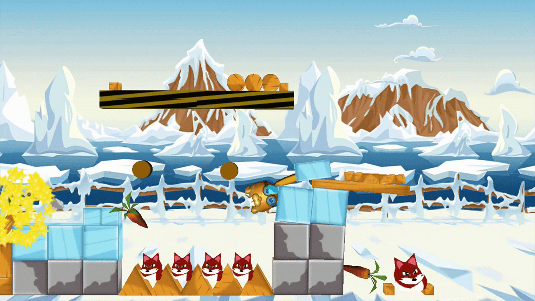 Angry Bunnies: Colossal Carrot Crusade screenshot