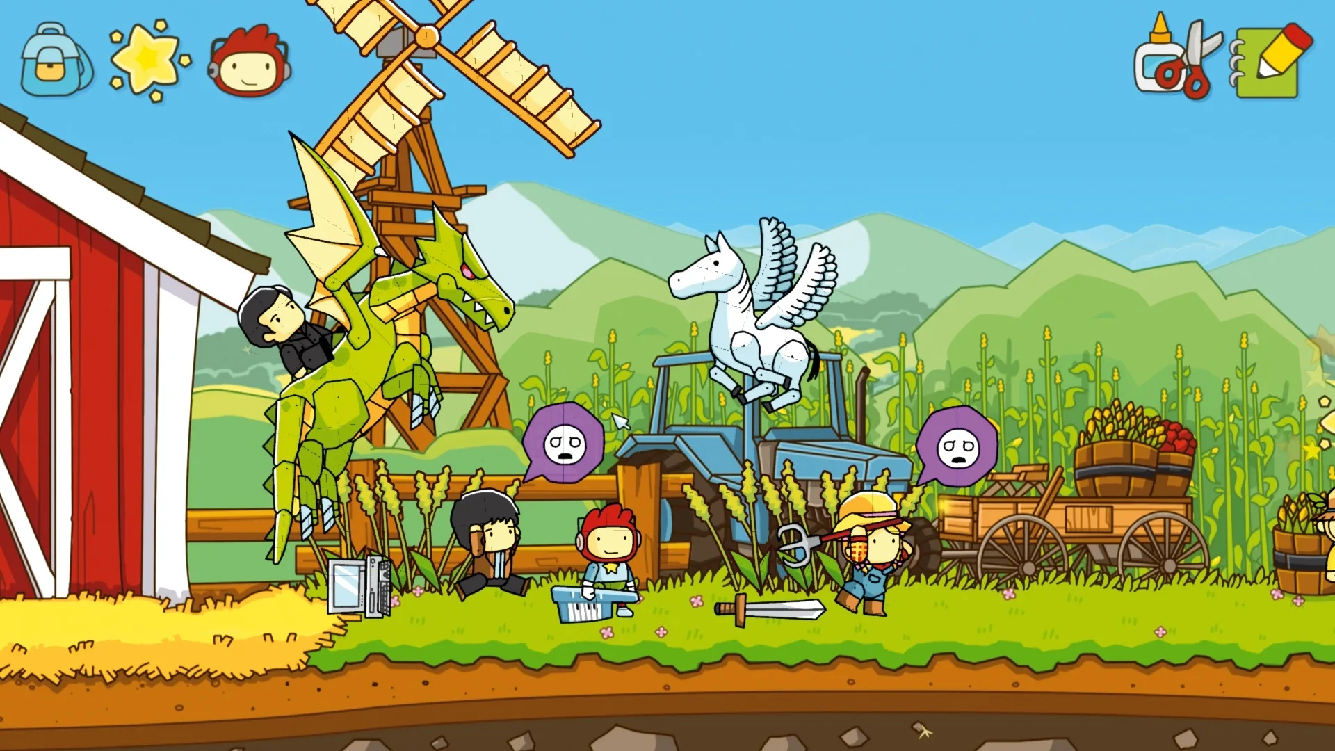 Captura de pantalla - Scribblenauts Unlimited