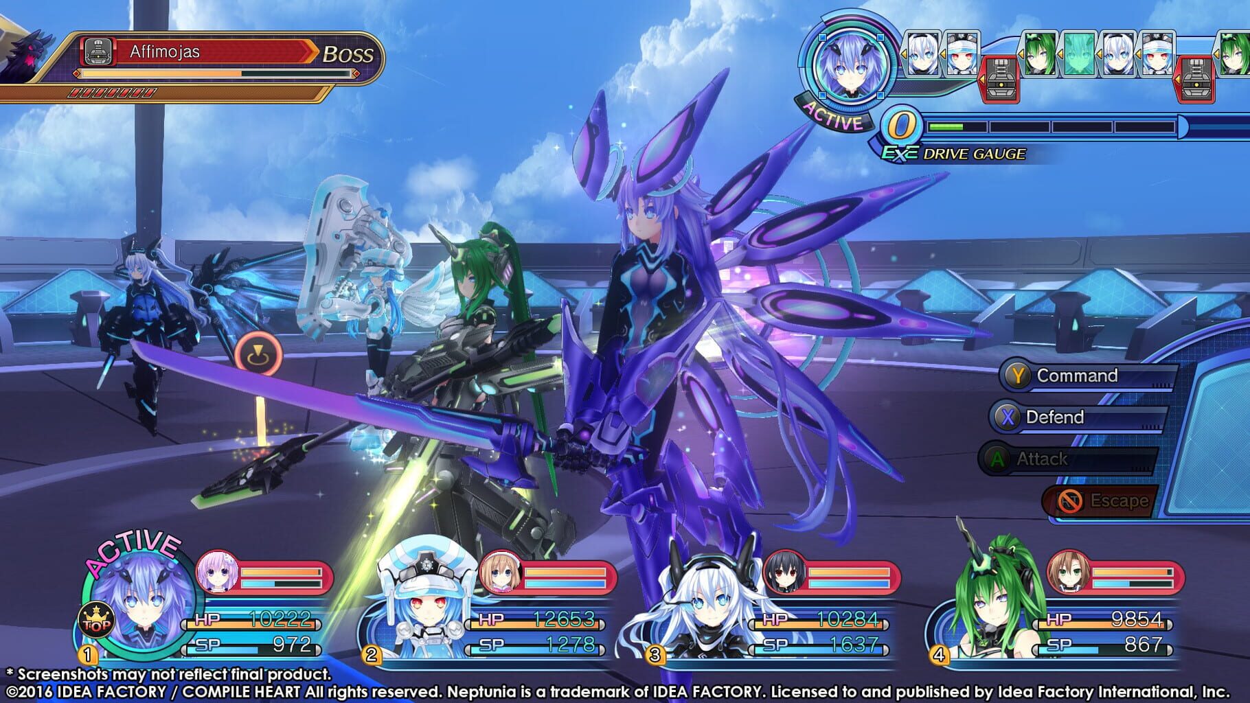 Megadimension Neptunia VII screenshot