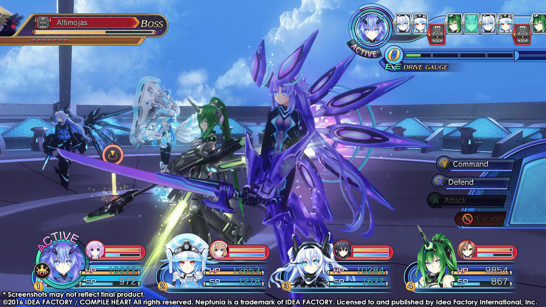 Megadimension Neptunia VII screenshot