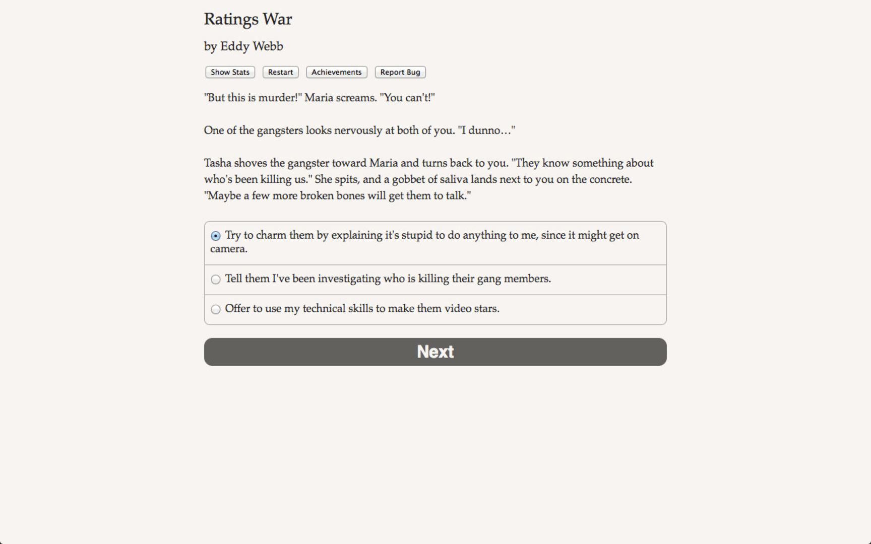 Ratings War screenshot