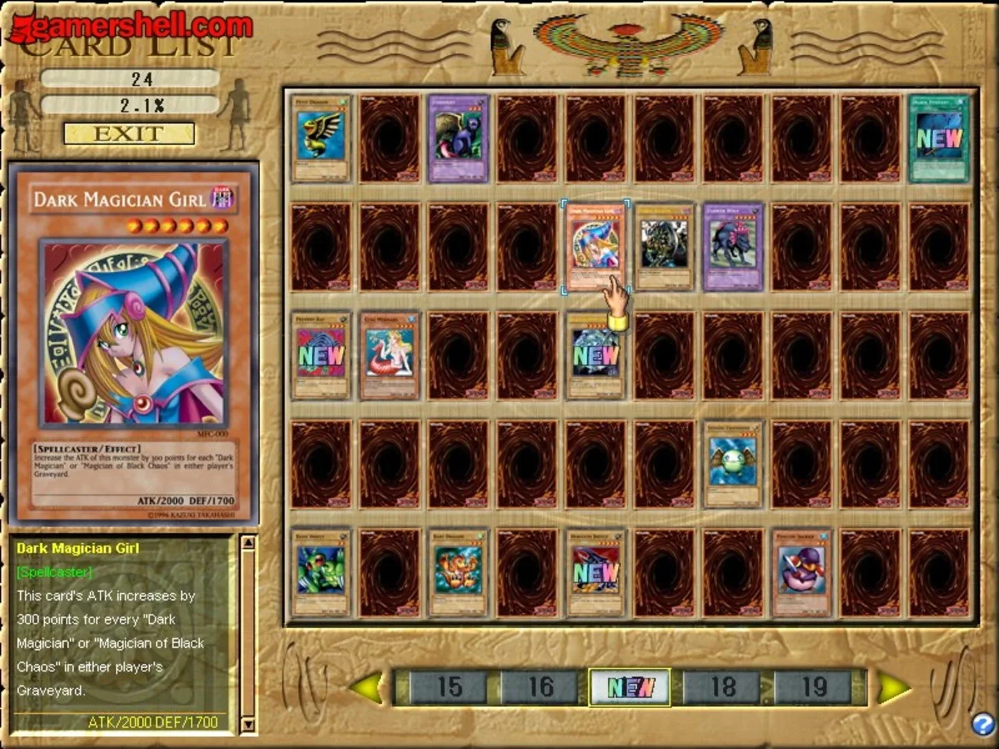 Captura de pantalla - Yu-Gi-Oh! Online