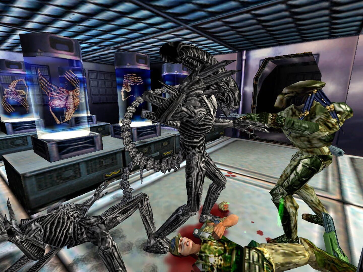 Captura de pantalla - Aliens Versus Predator Classic 2000