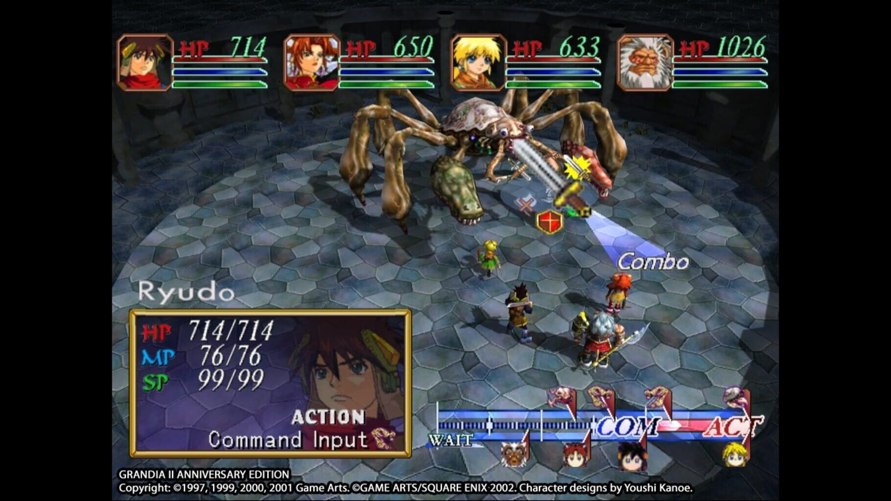 Grandia II HD Remaster screenshot